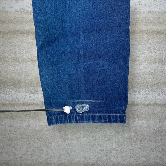 Vintage Y2K Ecko Skater Carpenter Jeans 36x30 Baggy Wide Medium Wash Denim Rap - Picture 8 of 10